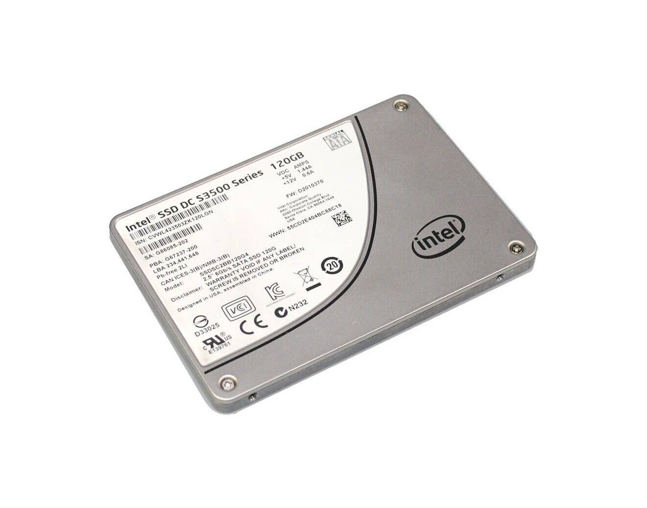 Intel SSD DC S3500 Series 120GB SATA 6Gb/s - SSDSC2BB120G401
