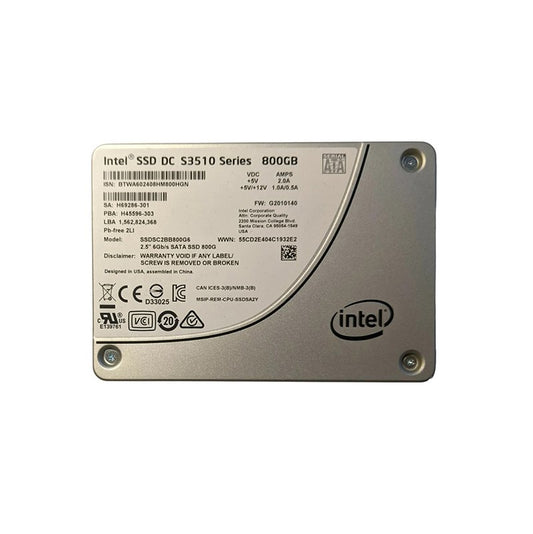 Intel DC S3510 800GB SATA 6Gb/s 2D NAND MLC - SSDSC2BB800G6