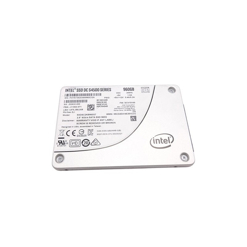 Intel DC S4500 960GB SATA 6Gb/s 3D NAND TLC - SSDSC2KB960G7