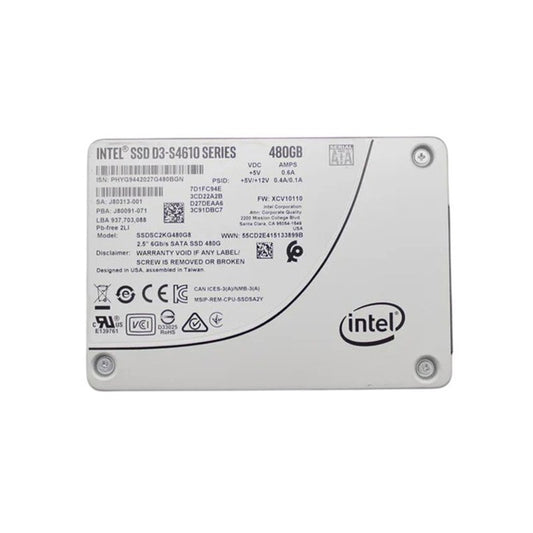 Intel D3 S4610 480GB SATA 6Gb/s 3D NAND TLC - SSDSC2KG480G8