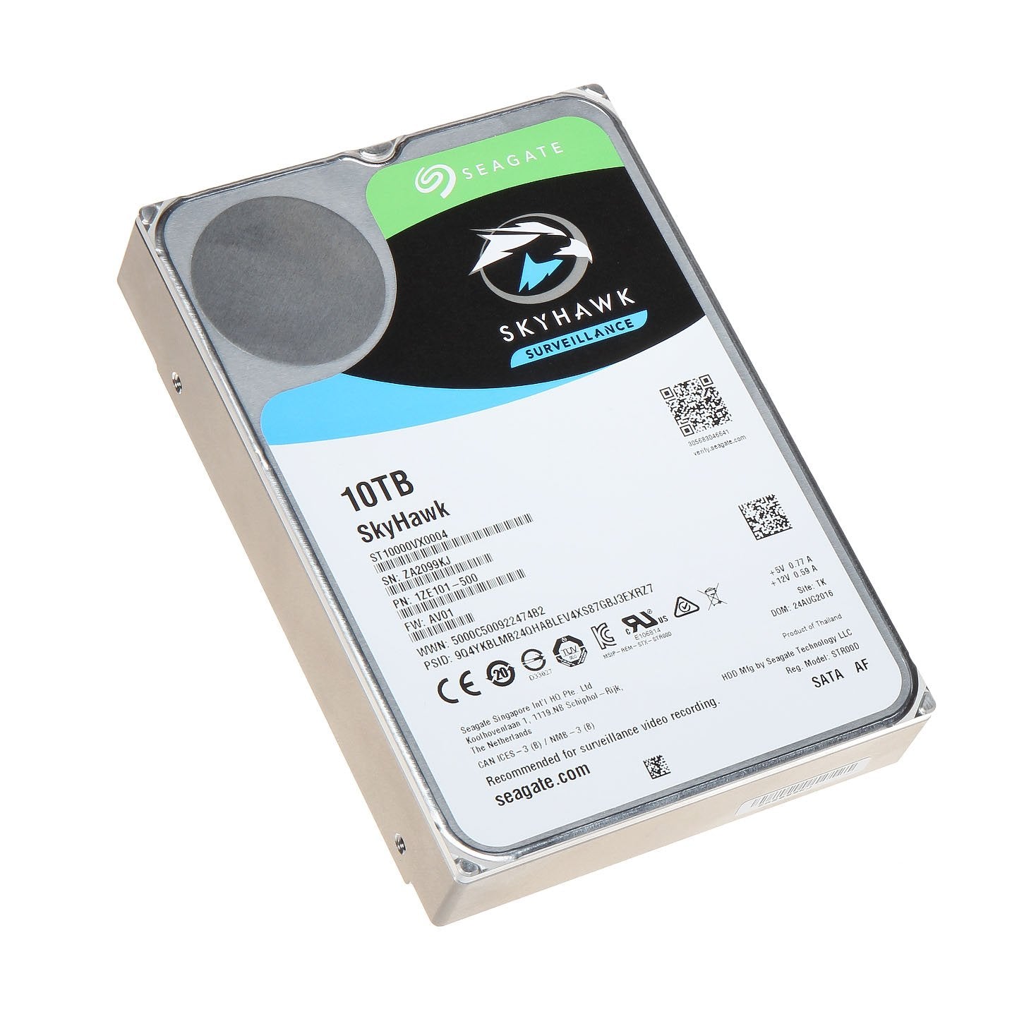 Seagate SkyHawk 10TB SATA 6Gb/s 7200RPM 256M - ST10000VX0004