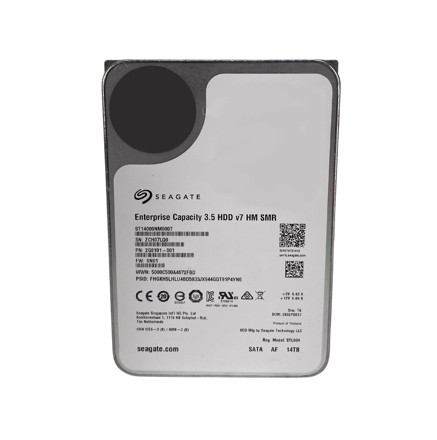 Seagate Enterprise Capacity 3.5 14TB SATA 6G - ST14000NM0007
