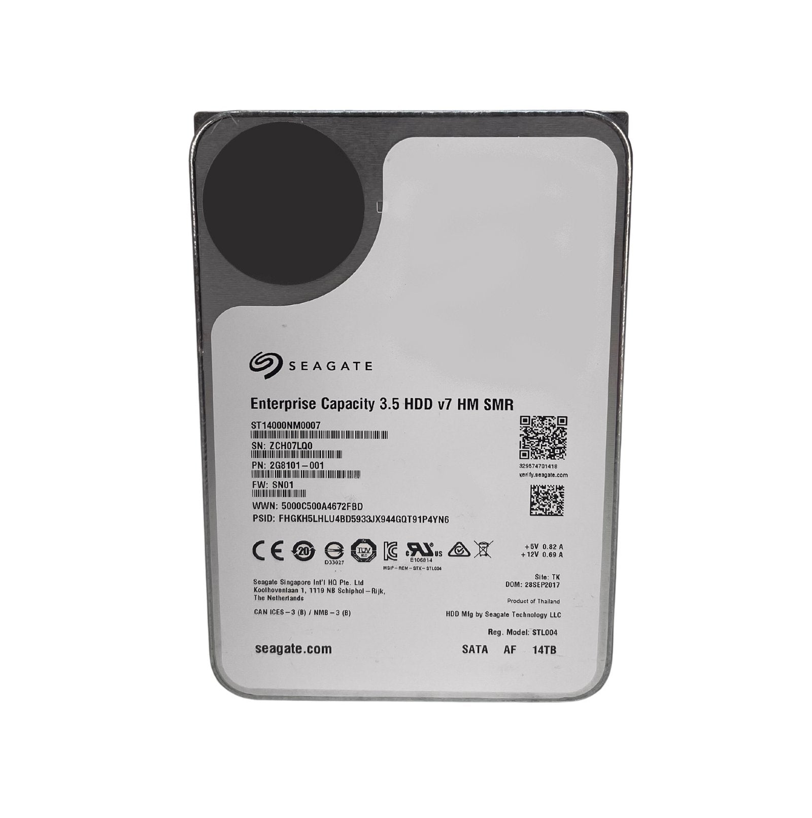 Seagate Enterprise Capacity 3.5 14TB SATA 6G - ST14000NM0007