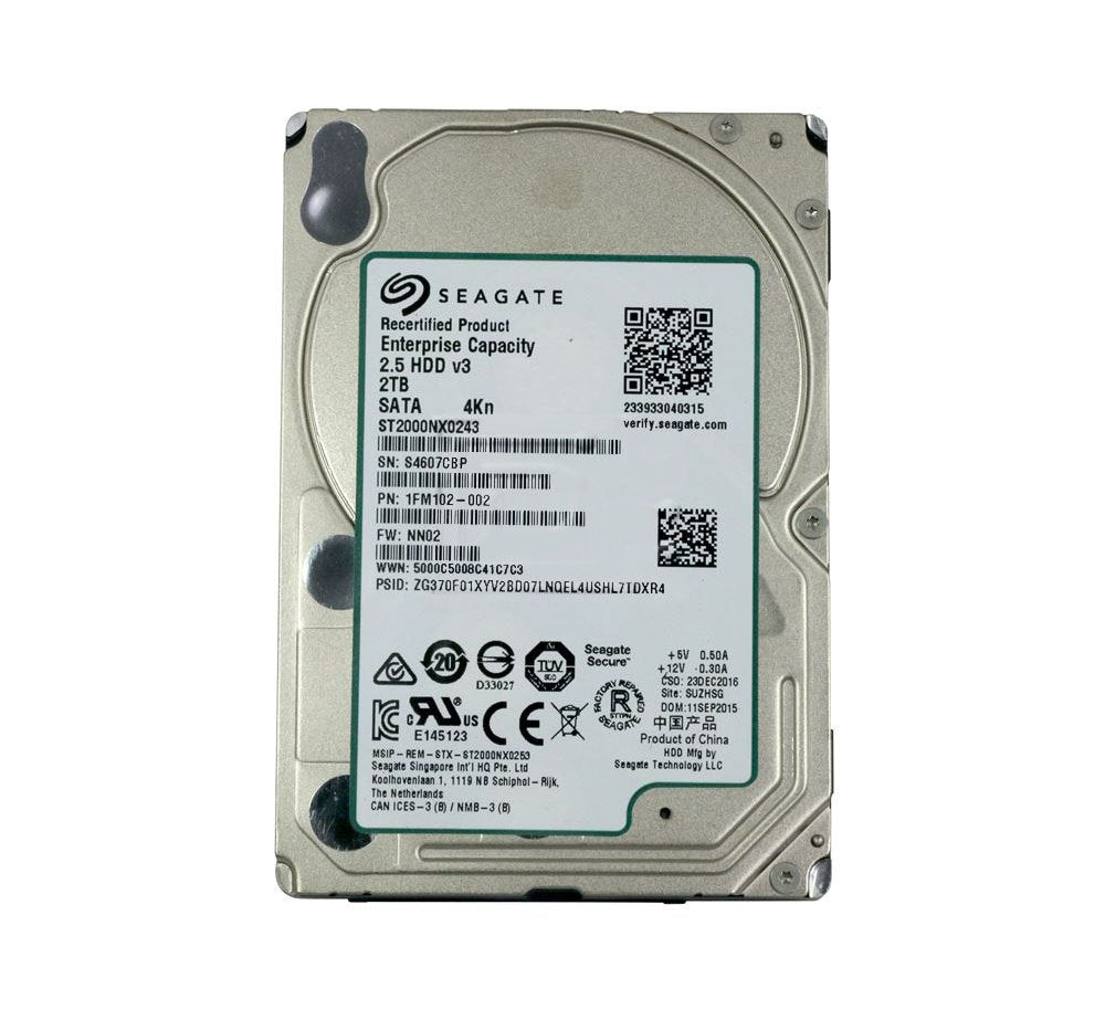 Seagate Enterprise 2TB SATA 6Gb/s 7200RPM 128 - ST2000NX0243