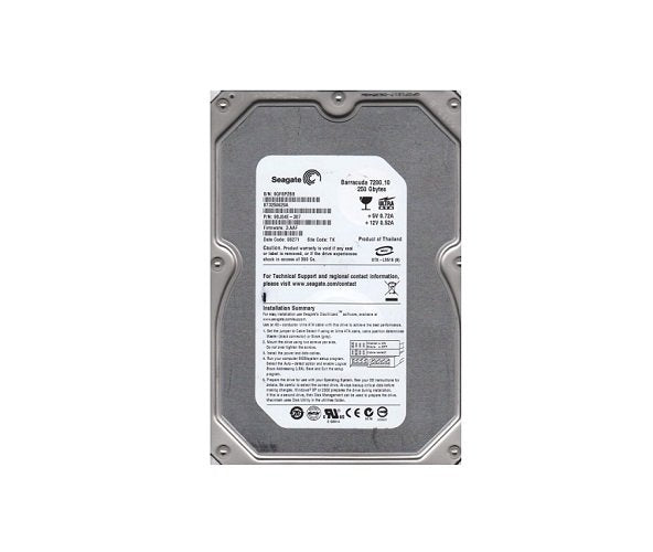 Seagate Barracuda 7200.10 250GB PATA 100Mb/s 72 - ST3250620A