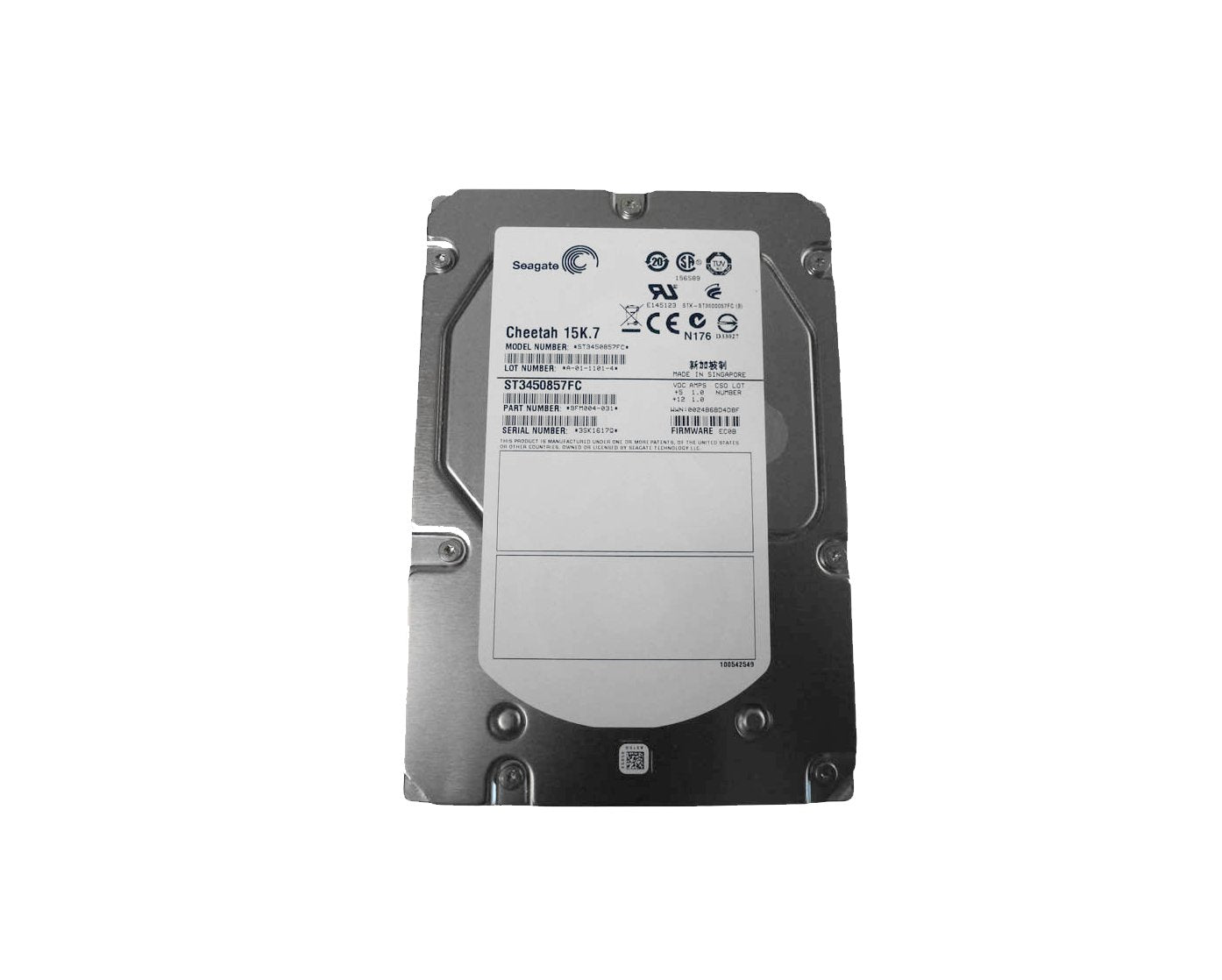 Seagate Cheetah 15K.7 450GB Fibre Channel 4Gb/ - ST3450857FC