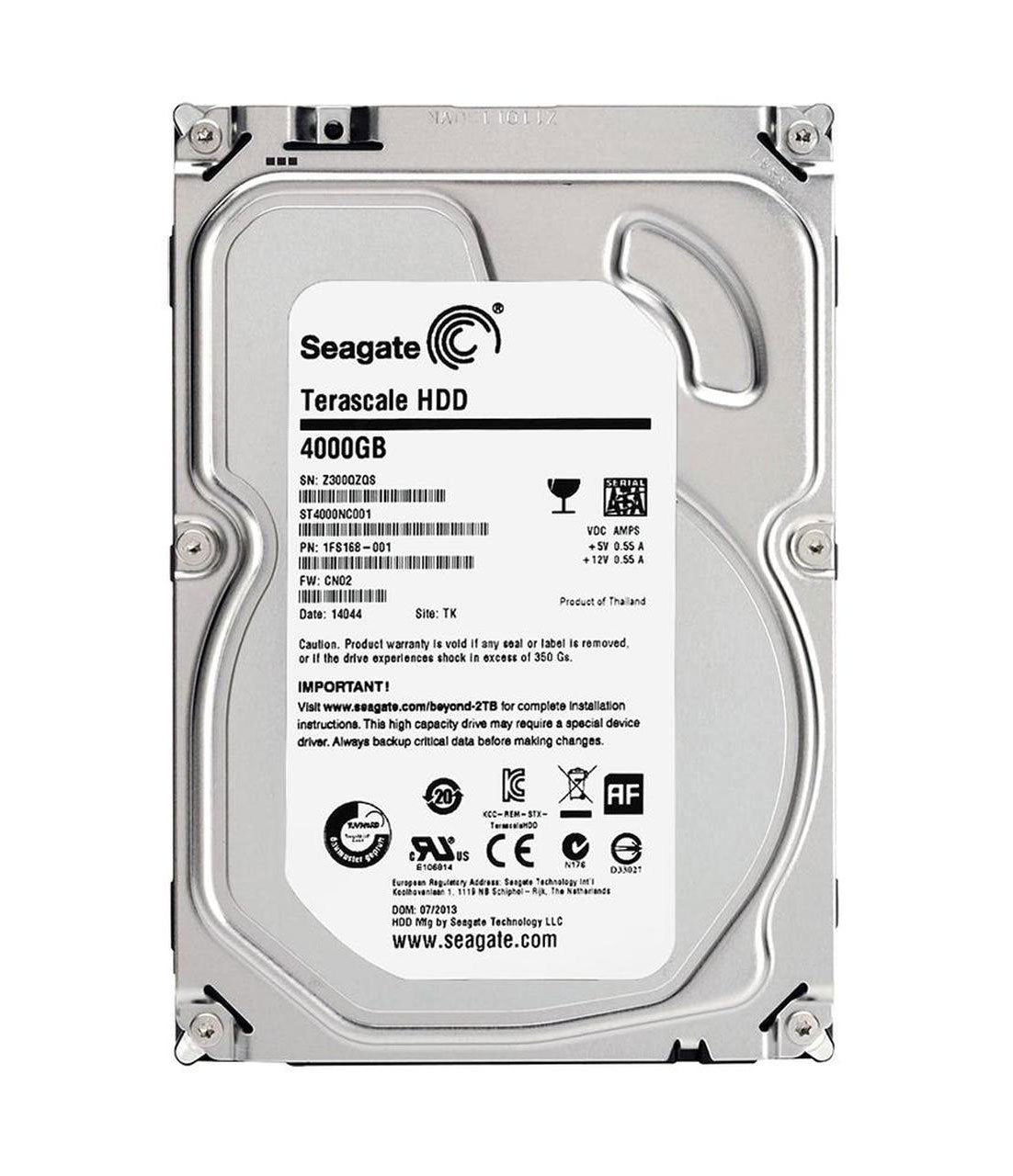 Seagate Terascale 4TB SATA 6Gb/s 5900RPM 64MB - ST4000NC001