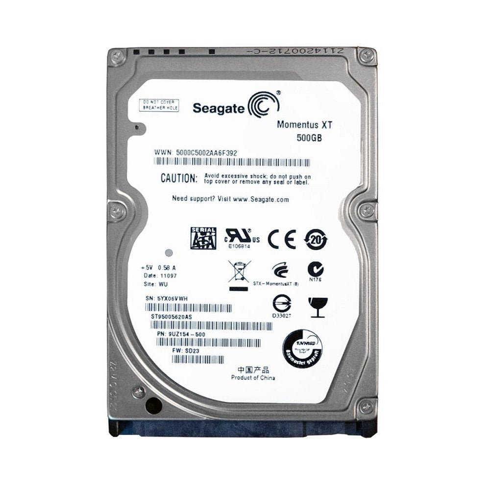 Seagate Momentus XT 500GB 7200RPM 32MB Cache - ST95005620AS