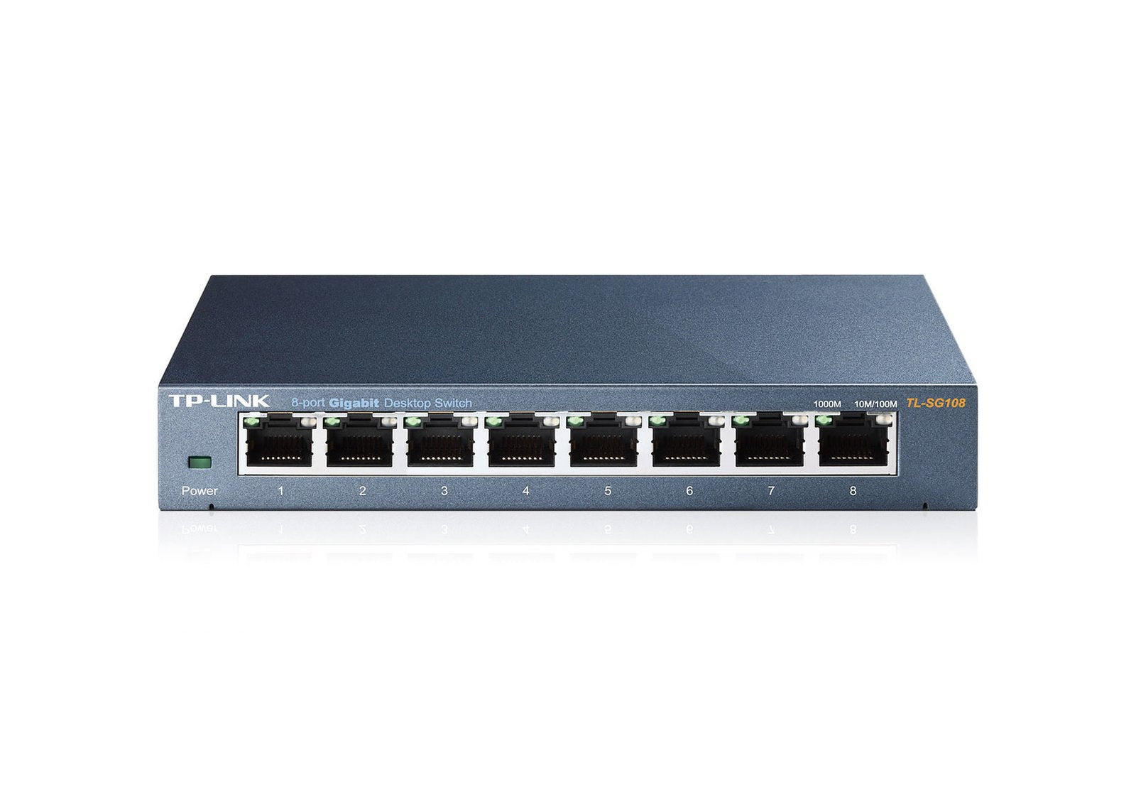 TP-Link 8-Ports 10/100/1000BASE-T Ethernet Netwo - TL-SG108S