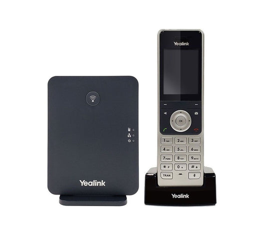 Yealink Single-Port Ethernet 2.4-inch LCD Cordless DE - W76P