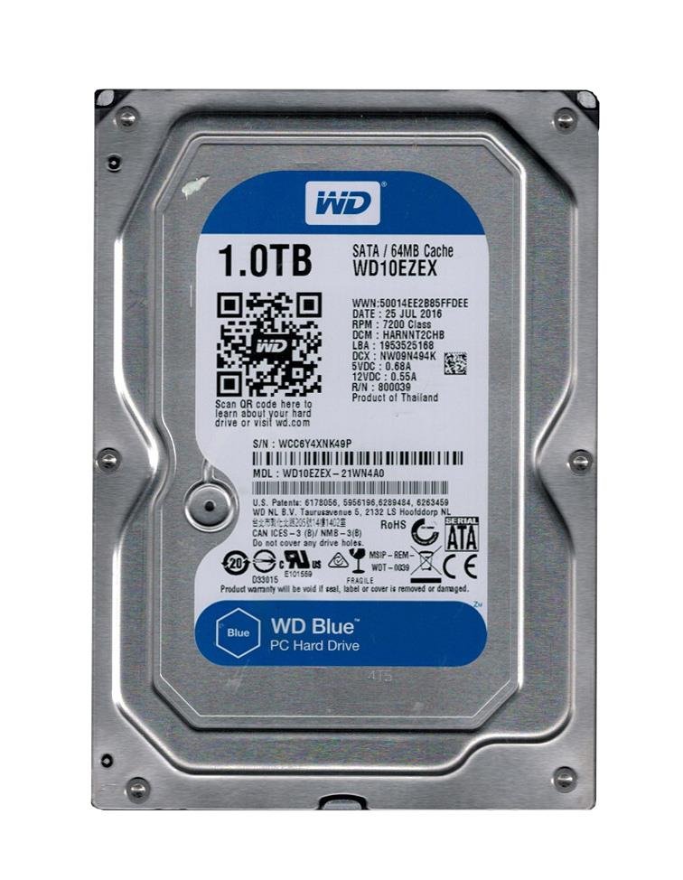 Western Digital Caviar Blue 1TB SATA 6Gb/ - WD10EZEX-21WN4A0