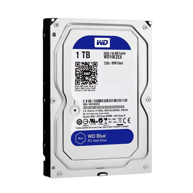 Western Digital Blue 1TB 7200RPM SATA 6Gb - WD10EZEX-22RKKA0
