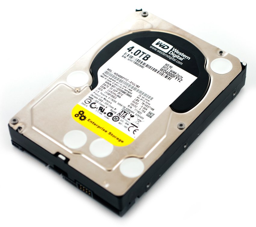 Western Digital WD RE 4TB SATA 6Gb/s 7200RPM 64 - WD4000FYYX