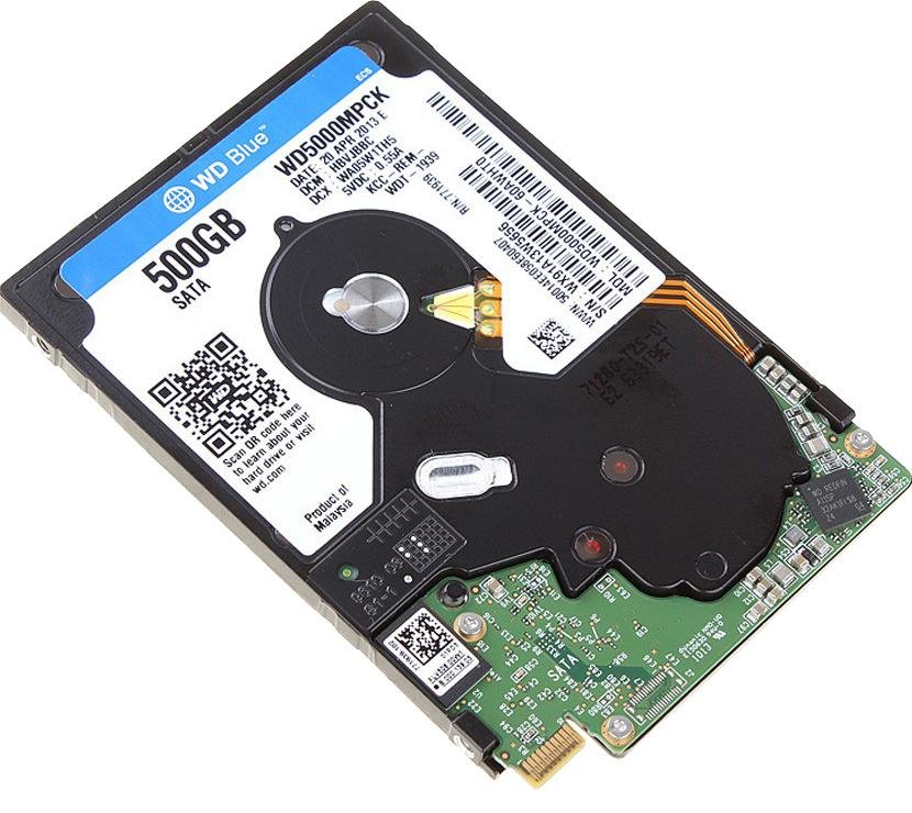 Western Digital Blue 500GB SATA 6Gb/s 5400RPM 1 - WD5000MPCK