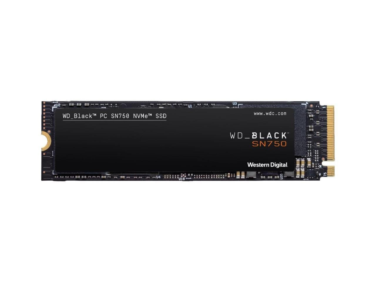 Western Digital WD Black SN750 NVMe SSD - WDBRPG5000ANC-WRSN