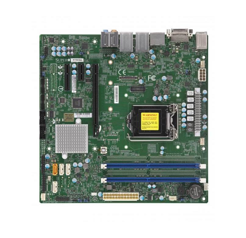 Supermicro Core i3/i5/i7/i9 G8/G9 Celeron/Pentium - X11SCQ-L