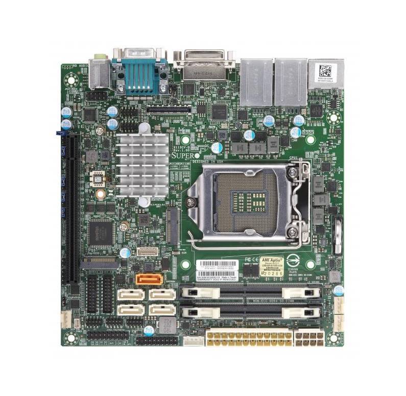 Supermicro Core i3/i5/i7/i9 G8/G9 Celeron/Pentium - X11SCV-Q