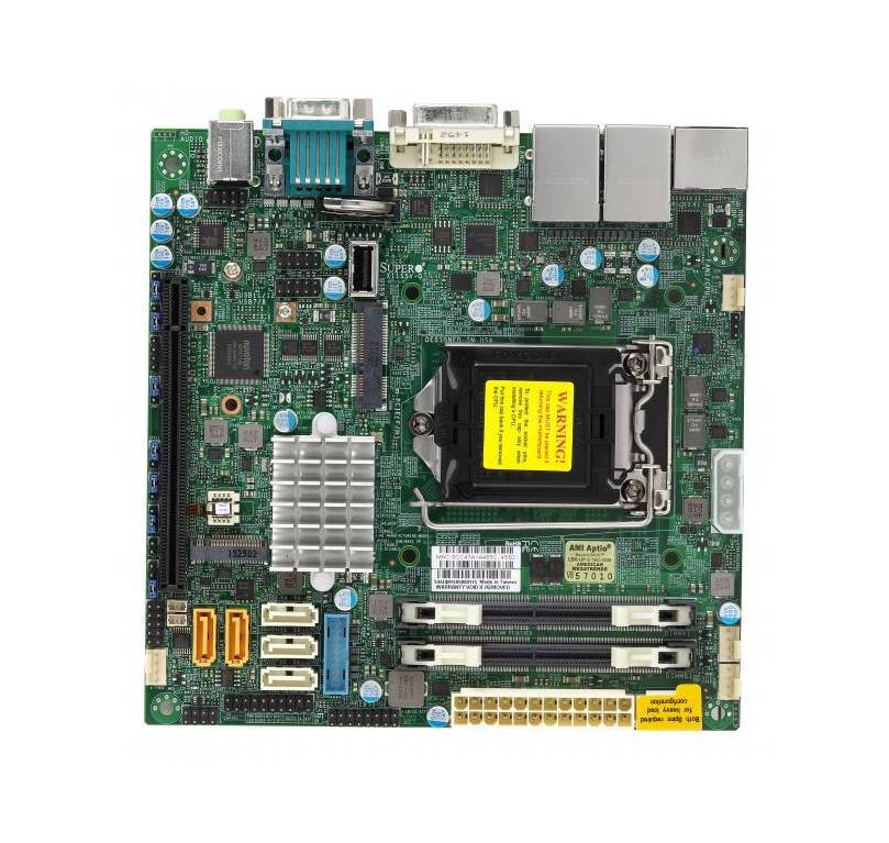 Supermicro Core i3/i5/i7 G6/G7 Celeron/Pentium Si - X11SSV-Q