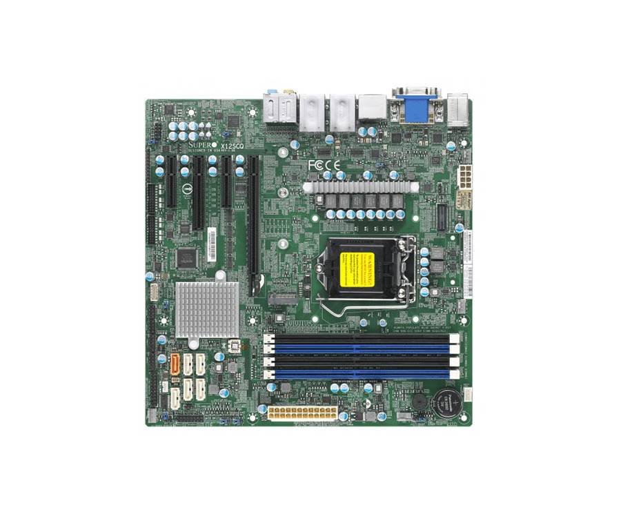 Supermicro Core i3/i5/i7/i9 G10/G11 Celeron/Pentium - X12SCQ