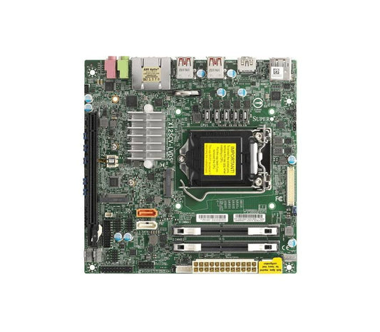 Supermicro Core i3/i5/i7/i9 G10/G11 Xeon W-120 - X12SCV-LVDS