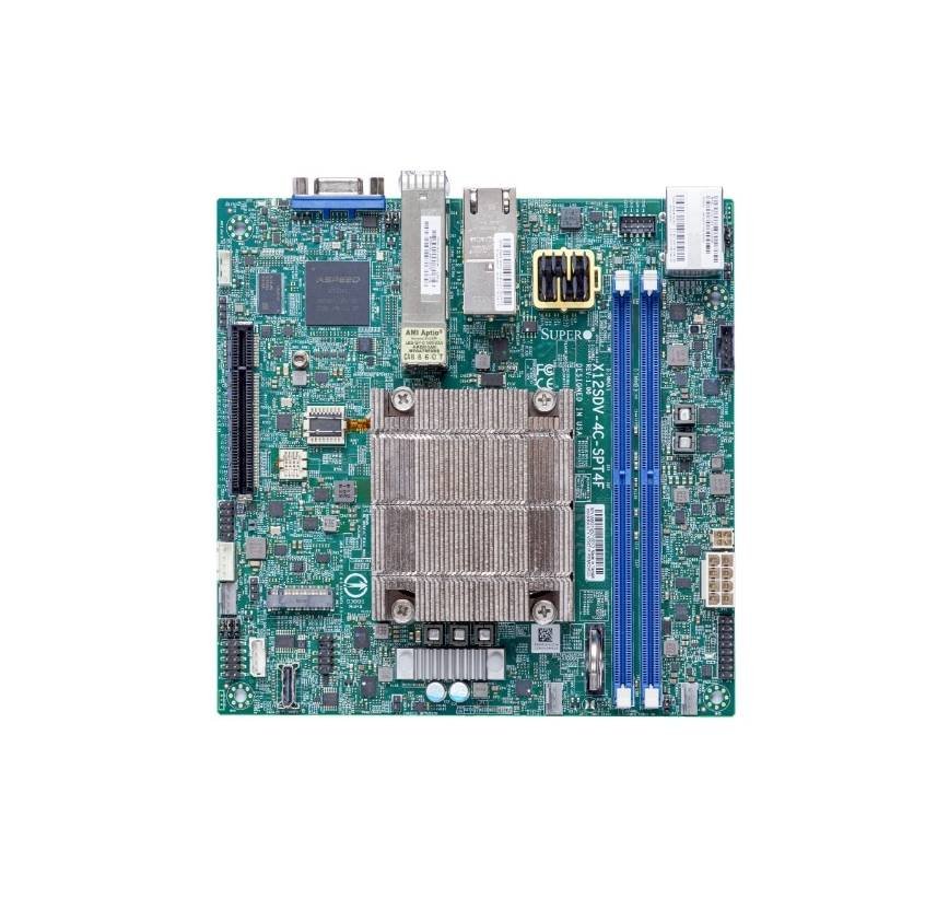 Supermicro Xeon D1718T Single Socket BGA22 - X12SDV-4C-SPT4F
