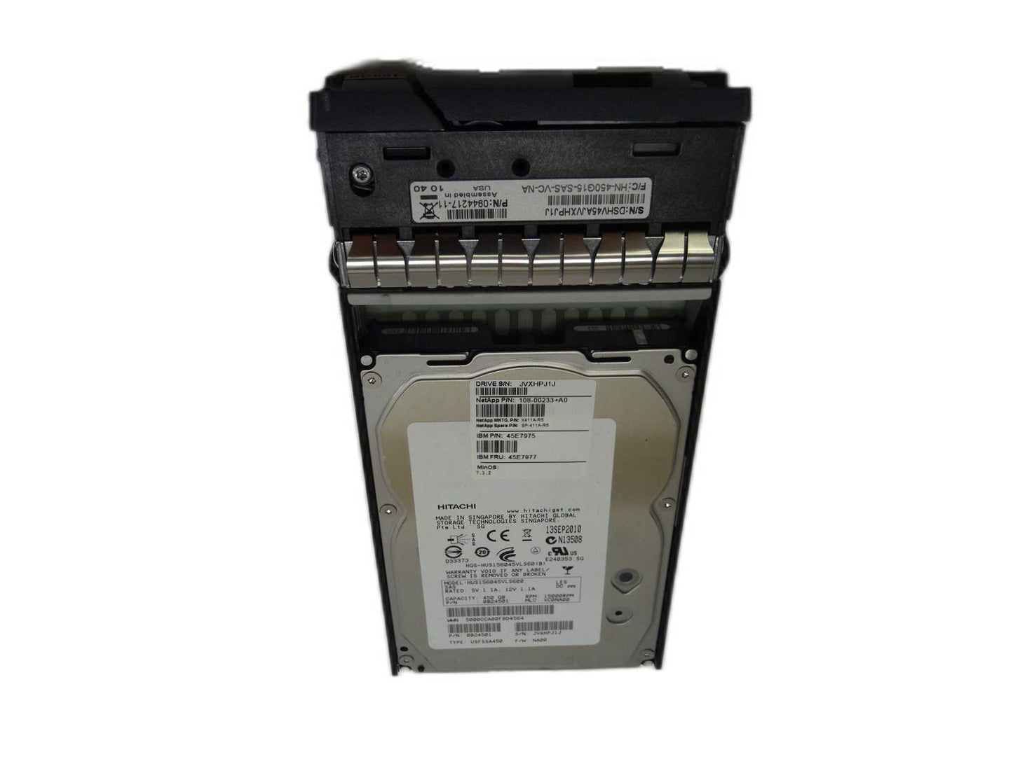 NetApp 450GB SAS 6Gb/s Hot Swap 15000RPM 64MB Cac - X411A-R5
