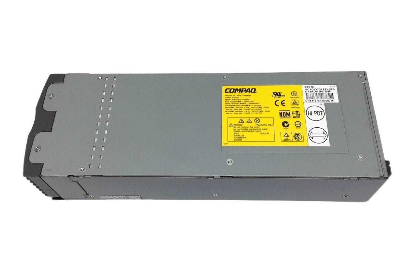 Delta 1250-Watts Power Supply - DPS-1001AB-C