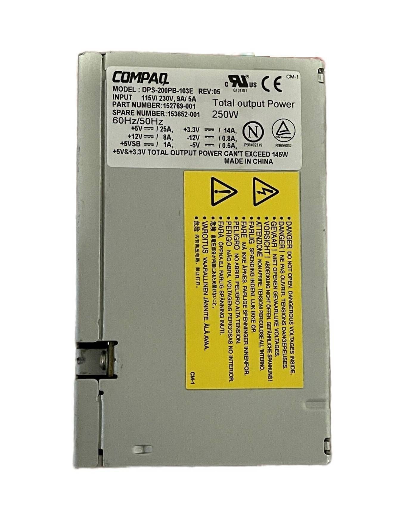 Delta 250-Watts Power Supply - DPS-200PB-103E