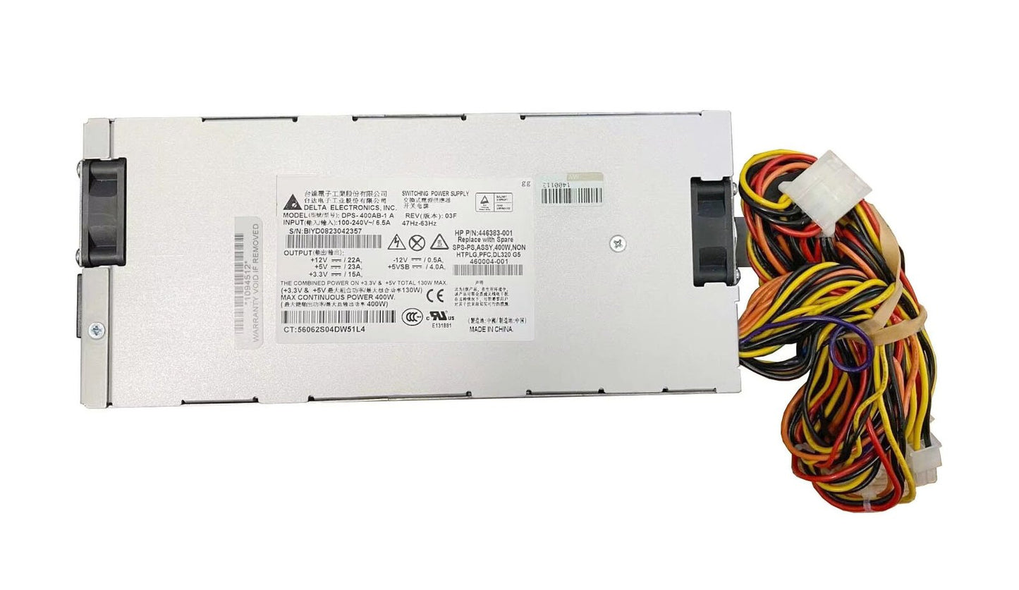 HP 400-Watts Power Supply - DPS-400AB-1