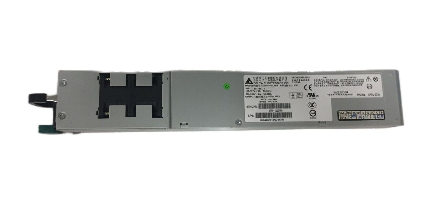Delta 650-Watts Power Supply - DPS-650JB-B