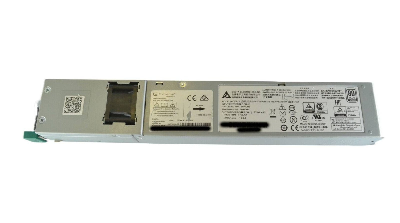 Delta 770-Watts Power Supply - DPS-770GB-1-B