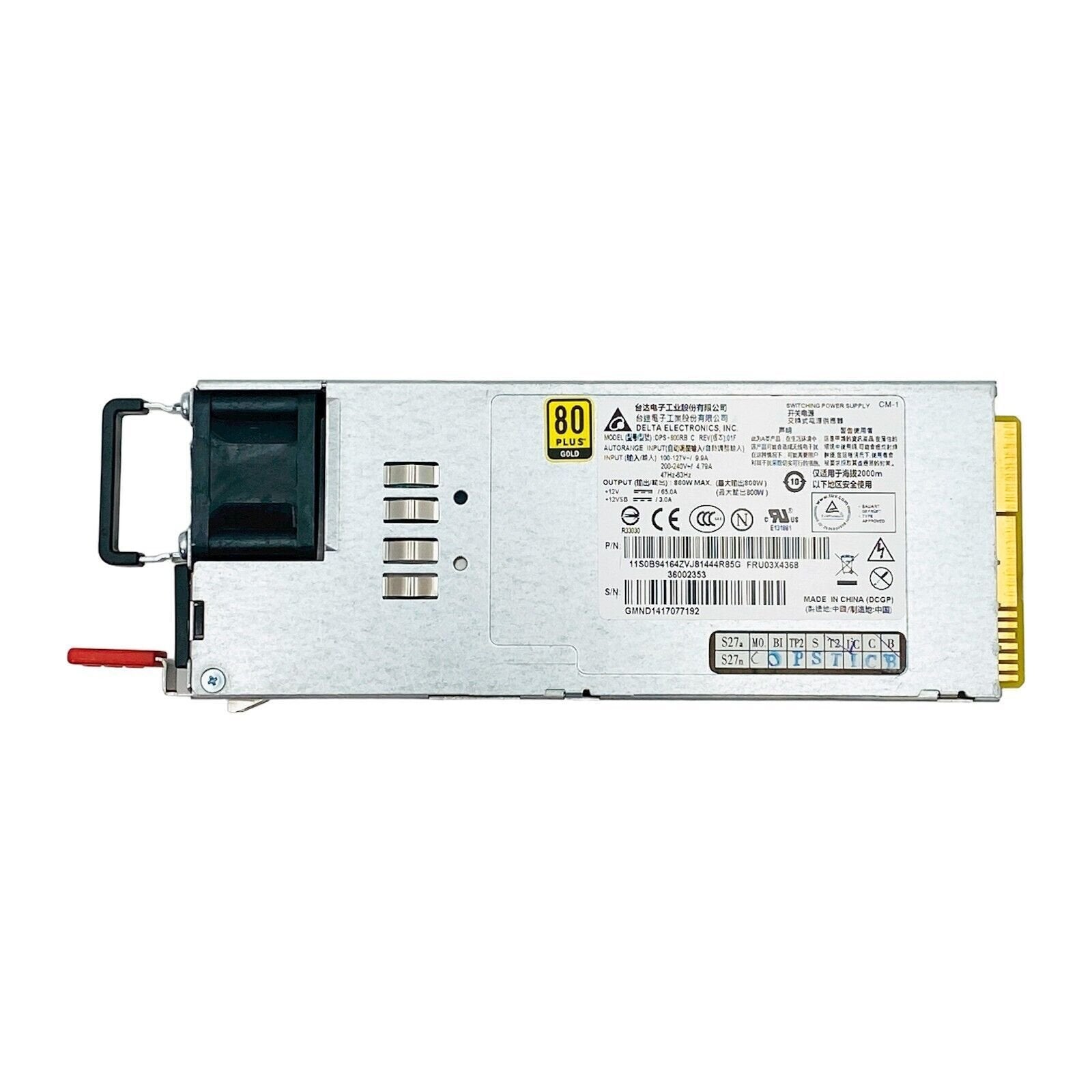 Delta 800-Watts Power Supply - DPS-800RB-C