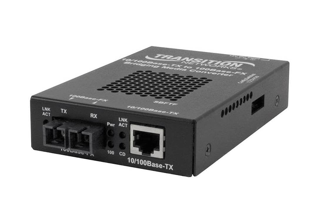 Transition Networks Media Converter - E-100BTX-FX-06-NA