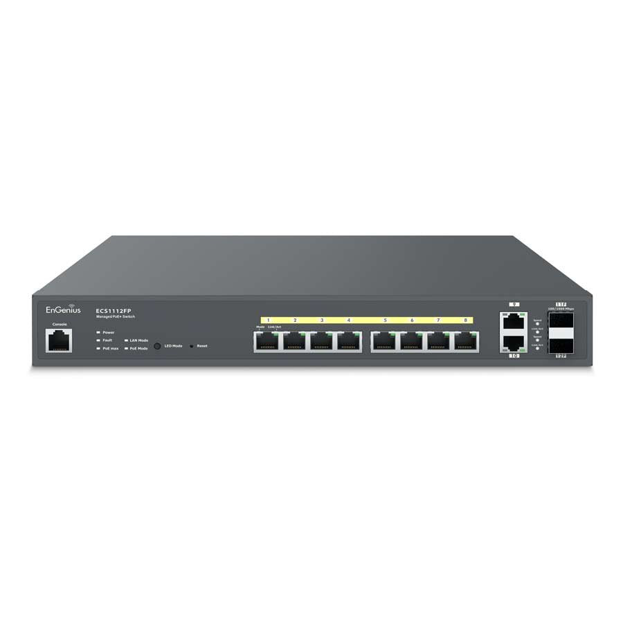 EnGenius Cloud Network Switch - ECS1112FP