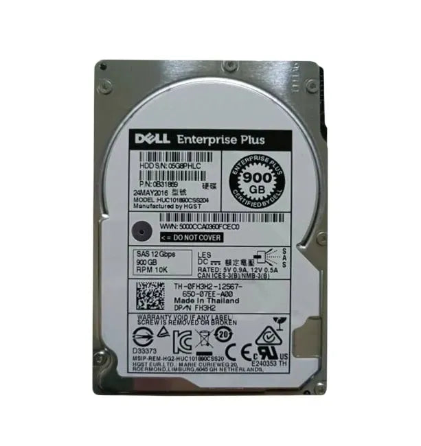 Dell Server Hard Drive - FH3H2