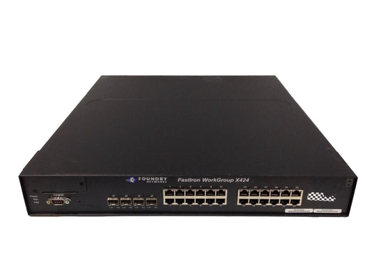 Foundry Networks FastIron Workgroup Edge Network Switch - FWSX424