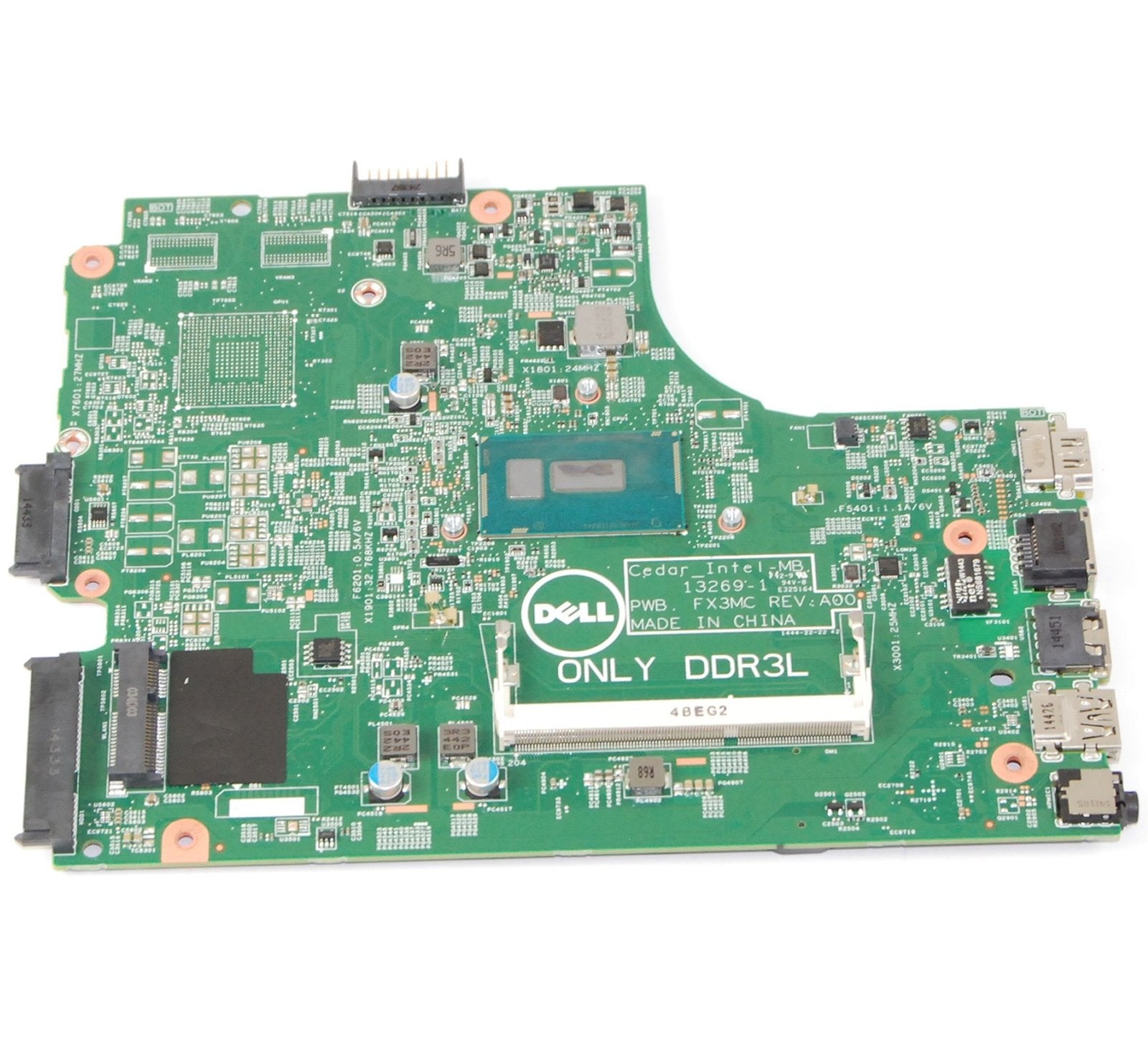 Dell Laptop Motherboard - FX3MC