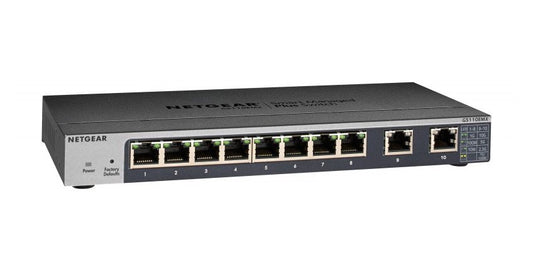 Netgear GS110EMX Network Switch - GS110EMX-100NAS