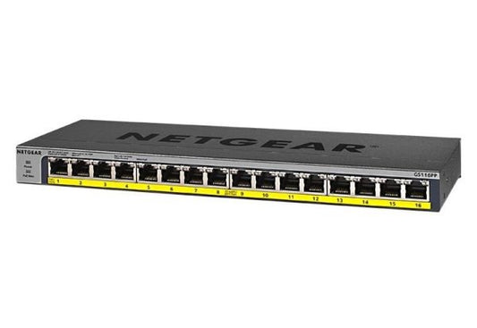 Netgear ProSafe GS116PP Network Switch - GS116PP-100NAS