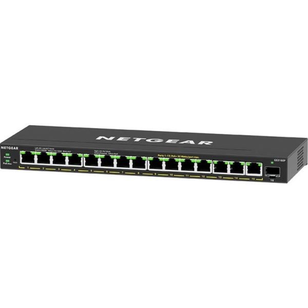 Netgear GS316EP Network Switch - GS316EP-100NAS
