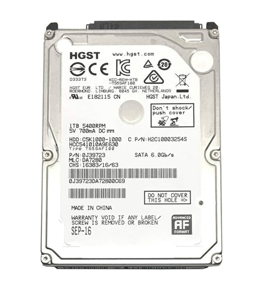 HGST CinemaStar C5K1000 Series 1TB SATA 6G - HCC541010A9E630