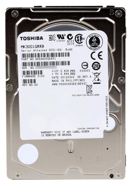 Toshiba Server Hard Disk Drive - HDEAA00GEA51