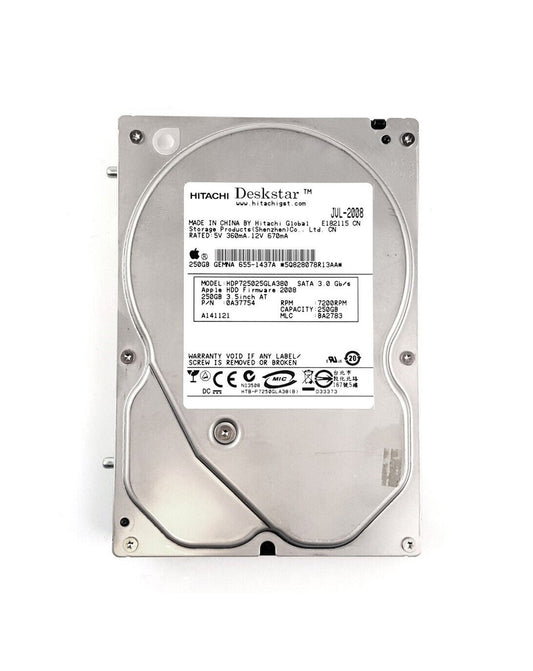 Hitachi Deskstar P7K500 250GB Desktop Hard Drive - HDP725025GLA380