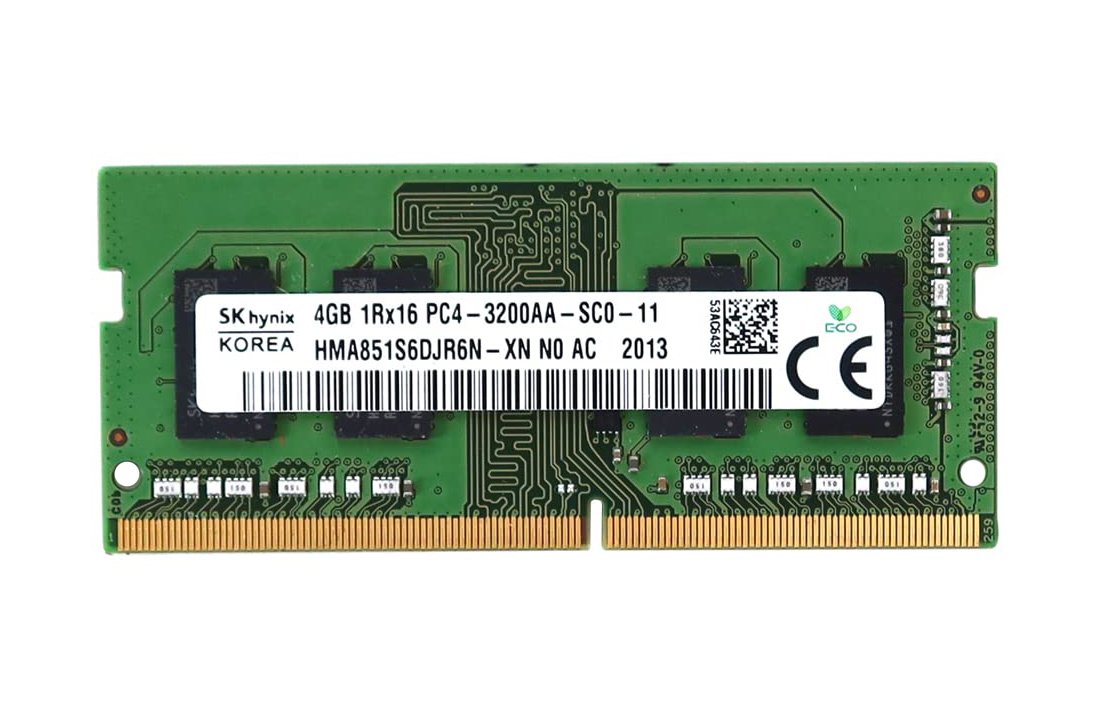 Hynix 4GB Laptop Memory Module - HMA851S6DJR6N-XN