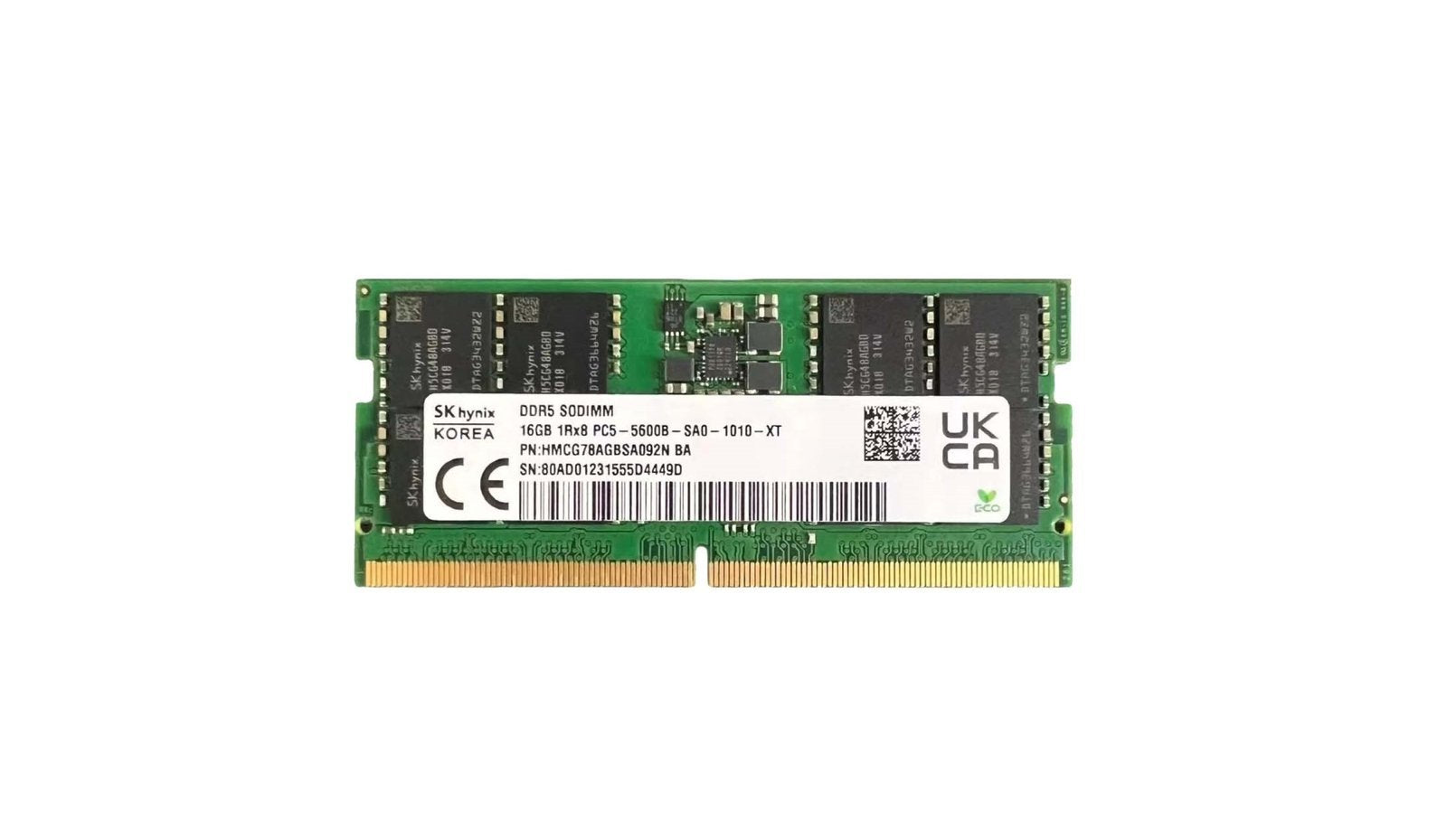 Hynix Laptop Memory - HMCG78AGBSA092N