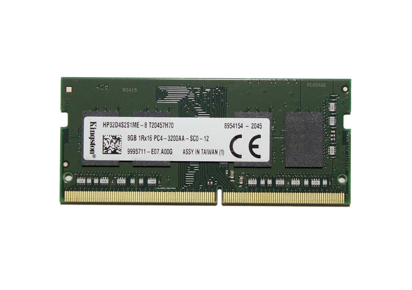 Kingston Laptop Memory - HP32D4S2S1ME-8