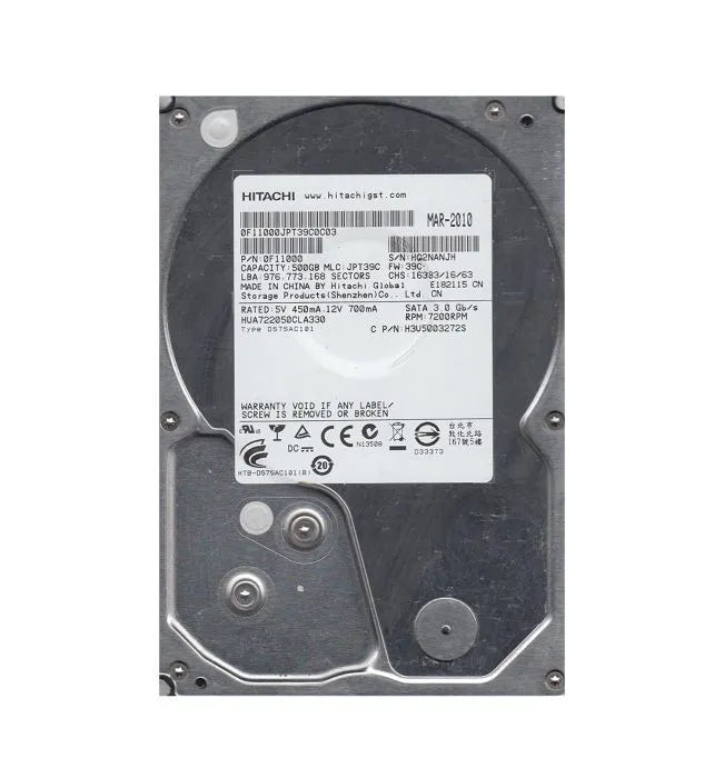 Hitachi Desktop Hard Drive - HUA722050CLA330