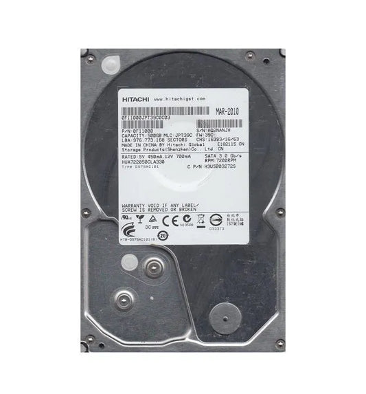 Hitachi Desktop Hard Drive - HUA722050CLA330