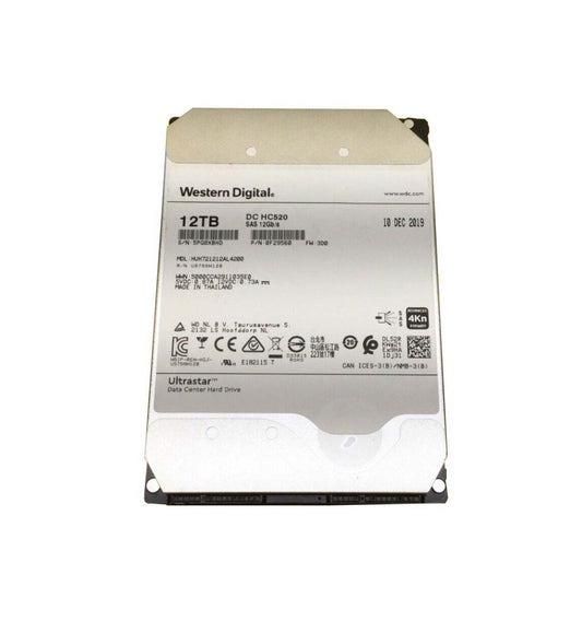 HGST Ultrastar DC HC520 12TB SAS 12Gb/s 72 - HUH721212AL4200