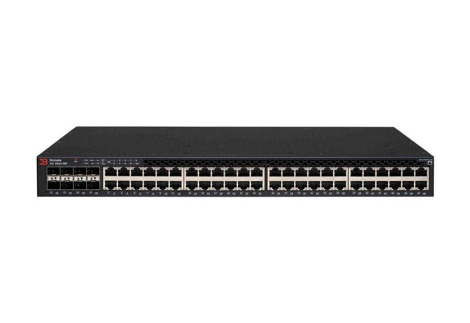 Brocade Network Switch - ICX6610-48P-PE